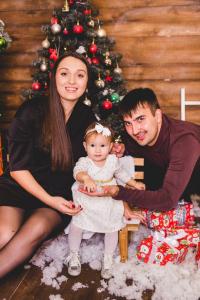  Новогодняя фотосессия Киев, Детская фотосъемка в интерьерной фотостудии в Киеве, Новогодняя фотосессия