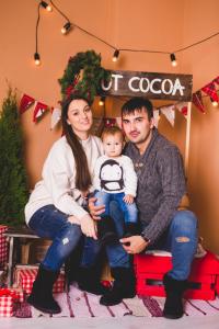  Новогодняя фотосессия Киев, Детская фотосъемка в интерьерной фотостудии в Киеве, Новогодняя фотосессия