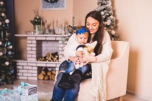  Новогодняя фотосессия Киев, Детская фотосъемка в интерьерной фотостудии в Киеве, Новогодняя фотосессия