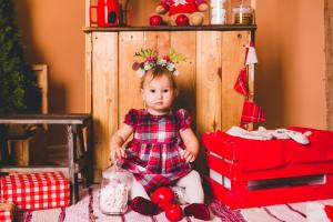  Новогодняя фотосессия Киев, Детская фотосъемка в интерьерной фотостудии в Киеве, Новогодняя фотосессия