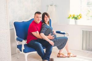  Фотосъемка беременности в интерьерной фотостудии Киев, Фотографии беременности, Фотосессия беременных